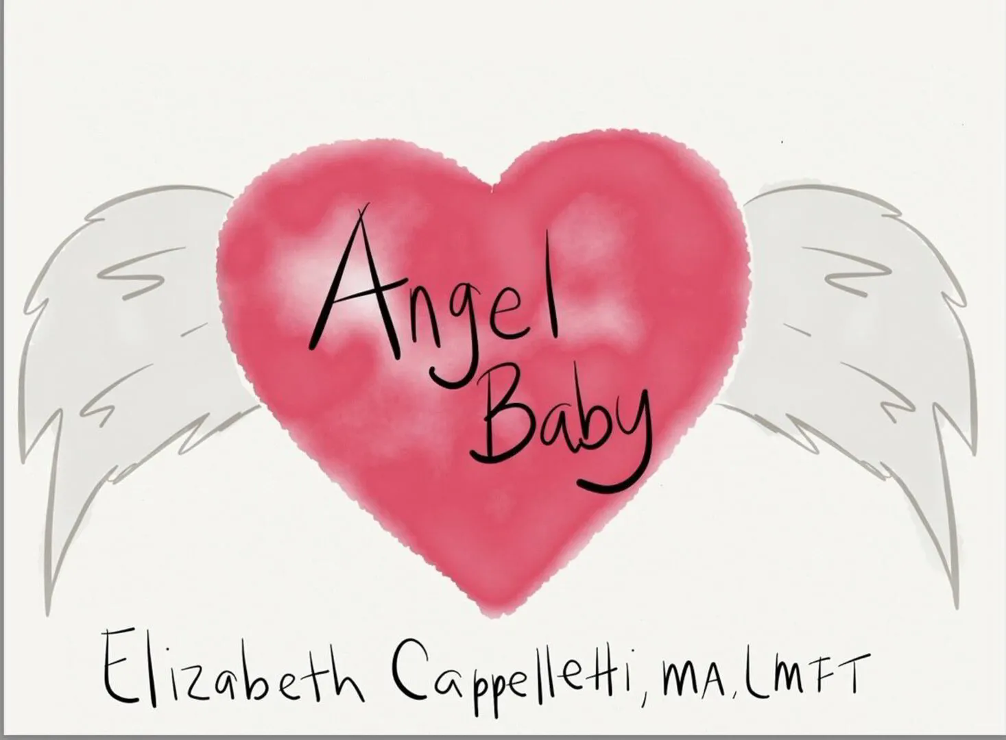Angel Baby children's book cover by Elizabeth Cappelletti
