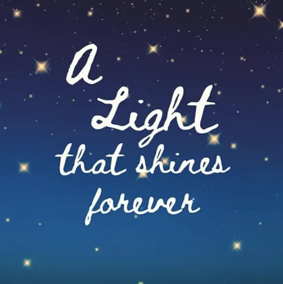 A Light That Shines Forever, a book cover